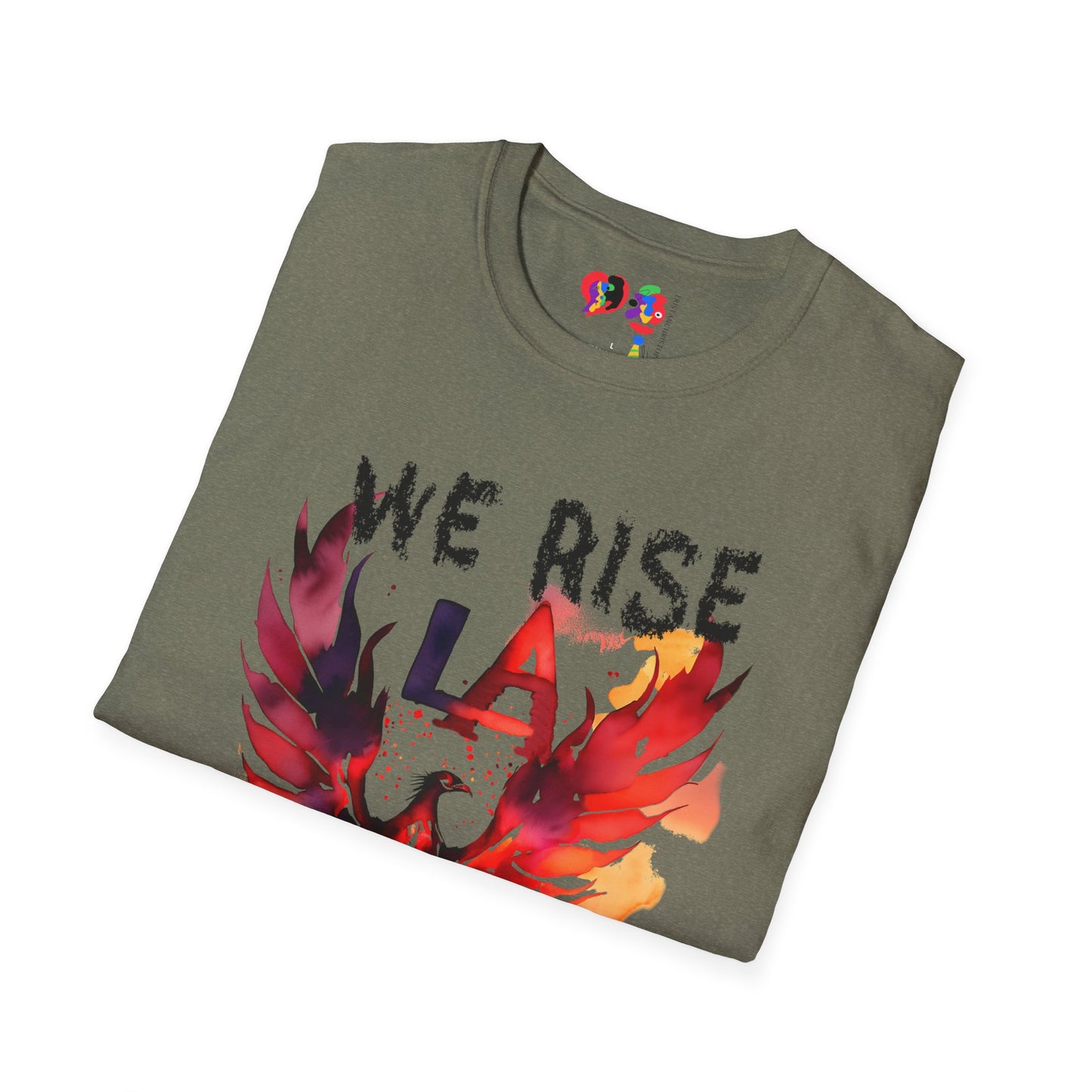 We Will Rise Los Angeles Unisex Vintage Soft T-Shirt