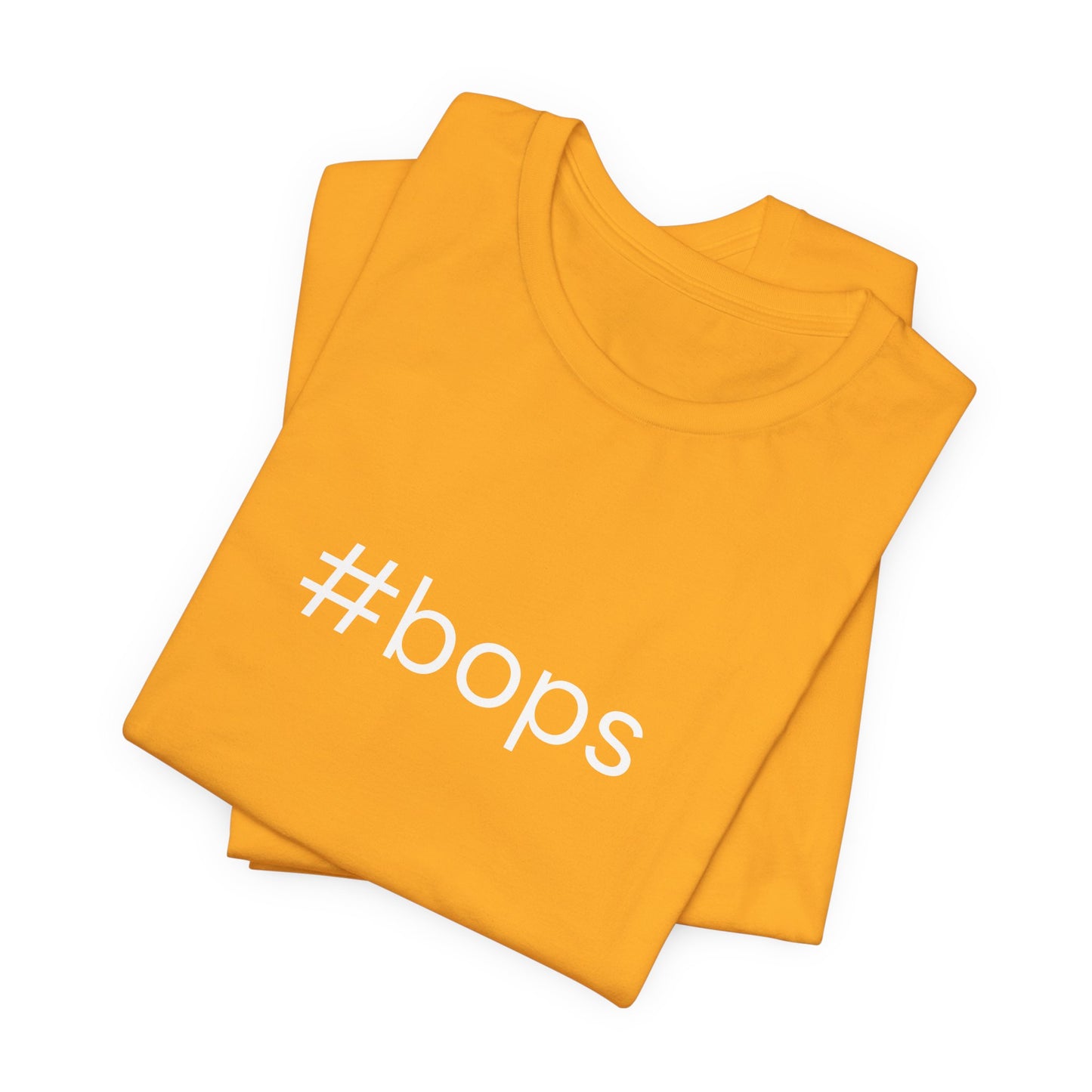 #bops Unisex High End Cotton Short Sleeve Tee