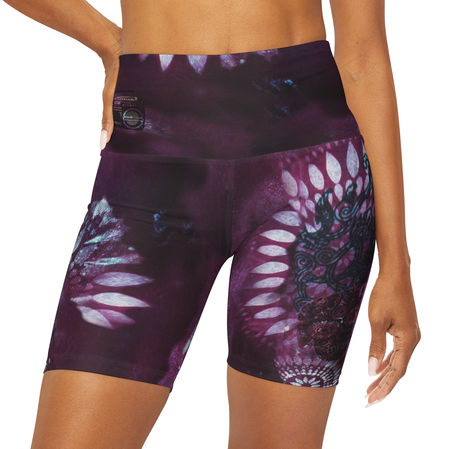 After Hours High Waisted Yoga Shorts