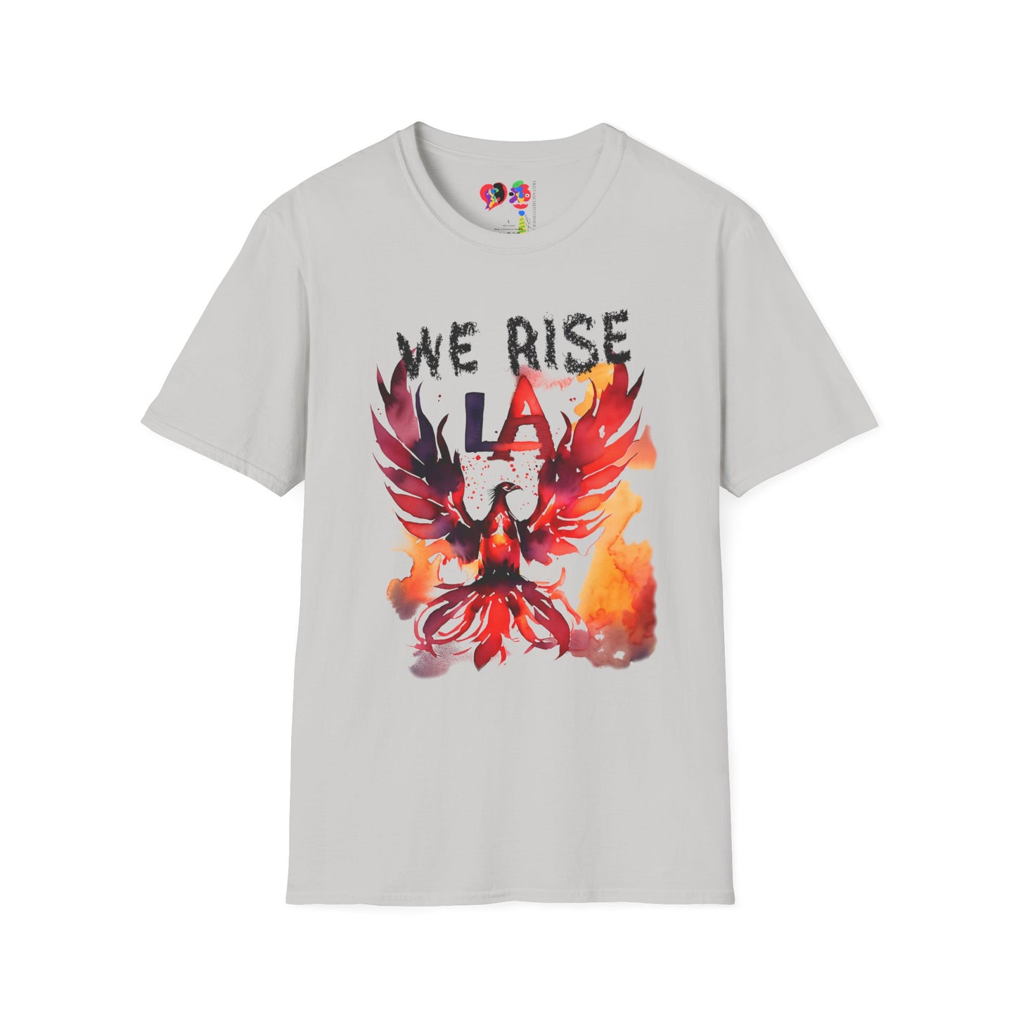 We Will Rise Los Angeles Unisex Vintage Soft T-Shirt