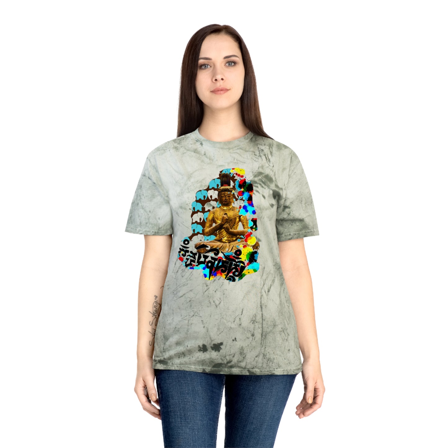 Siddhartha Gautama Buddha Industrial Dye Premium T-Shirt