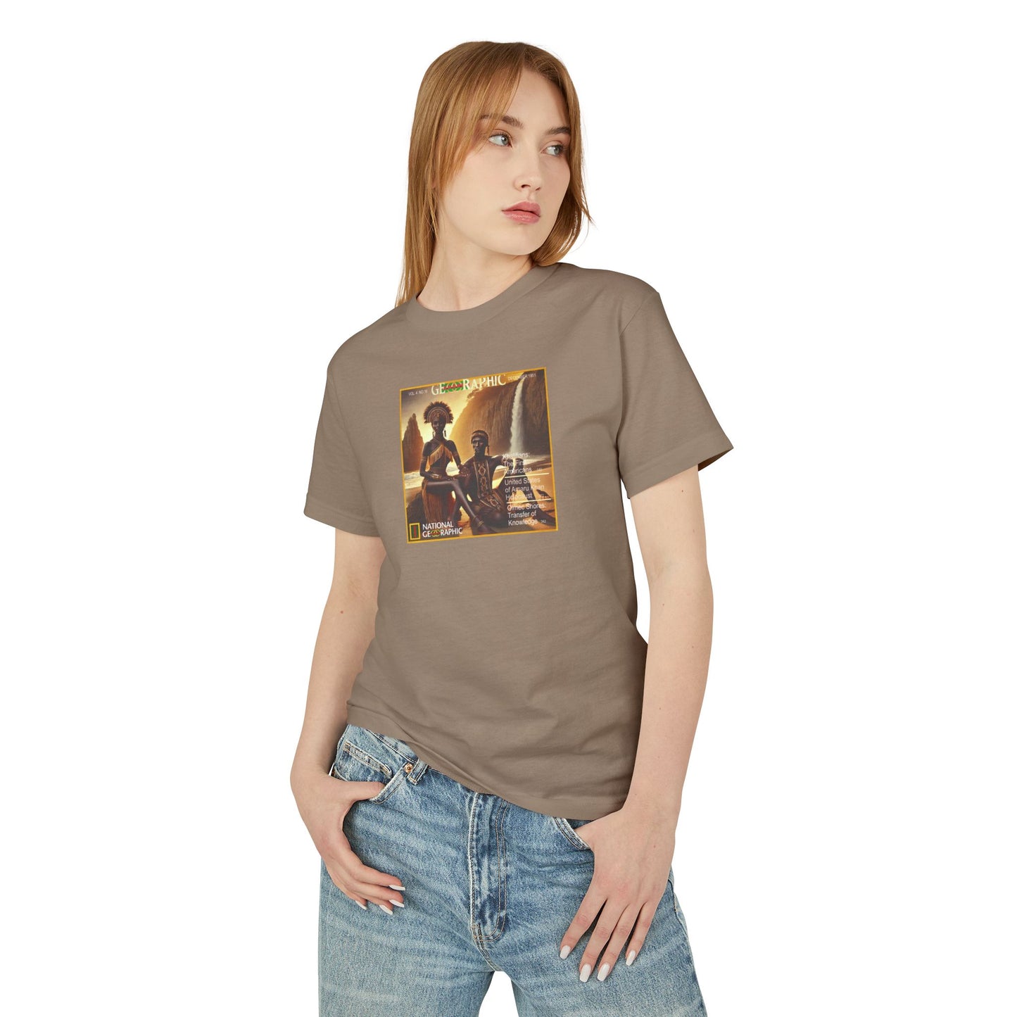 Chumash Amaru Khan Aborigine Unisex Garment-Dyed Heavyweight Cotton Tee