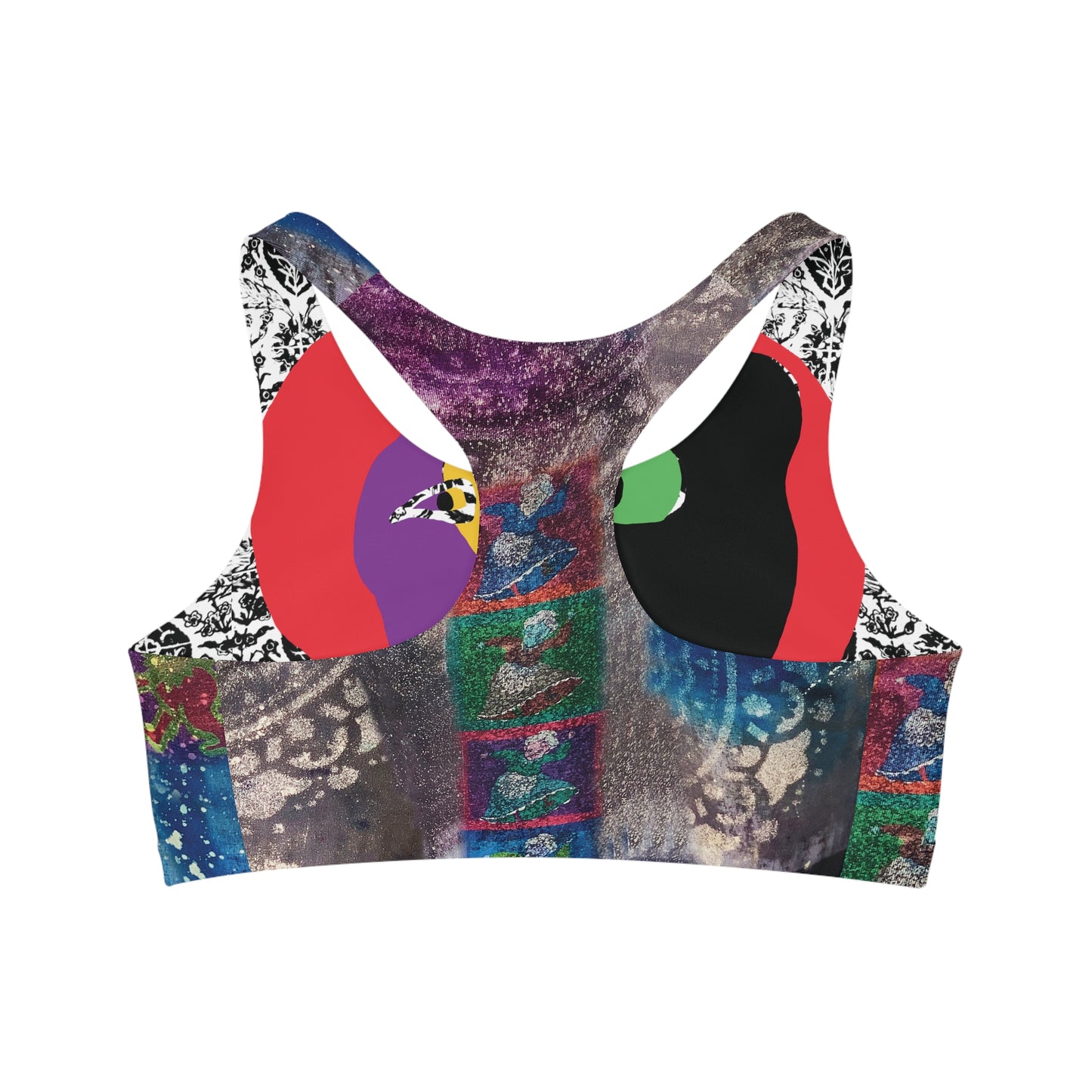 Grateful Dead Double Sided Sports Bra