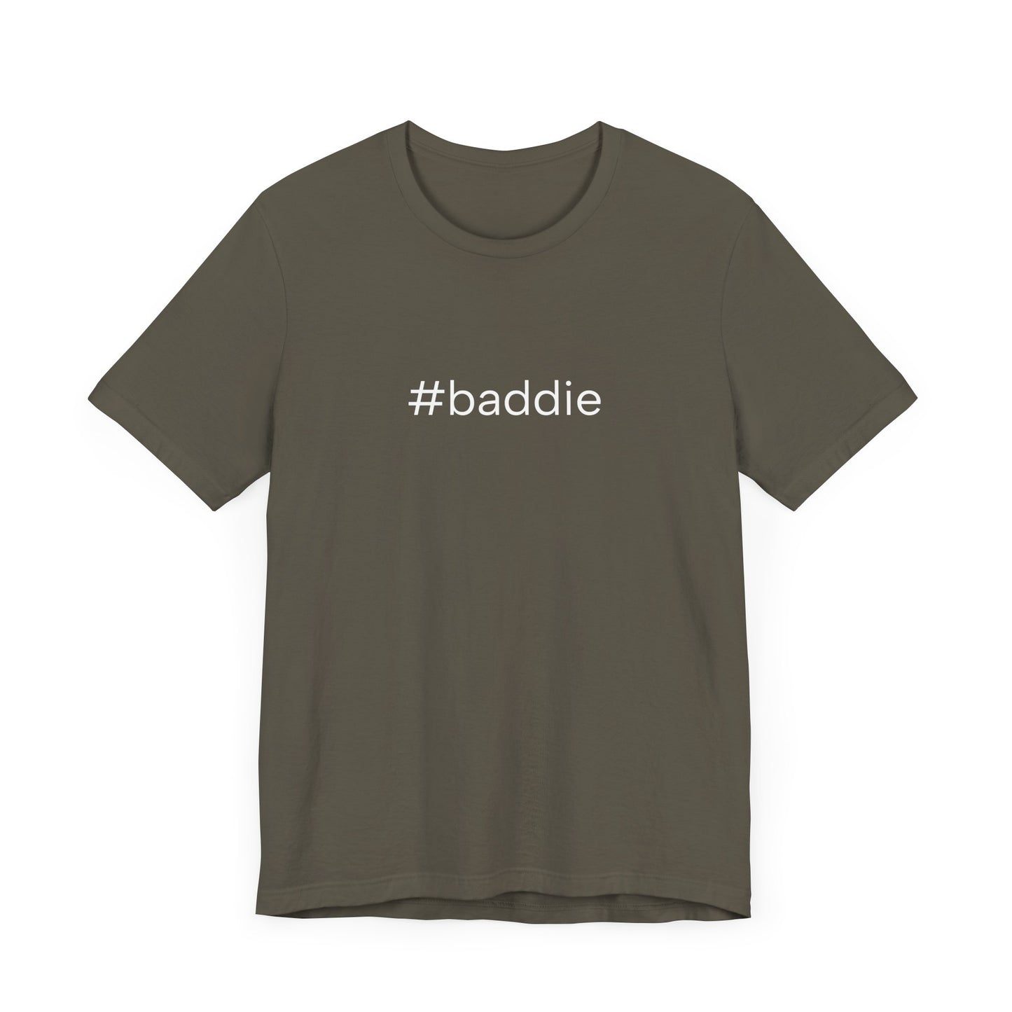 #baddie Unisex High End Cotton Short Sleeve Tee