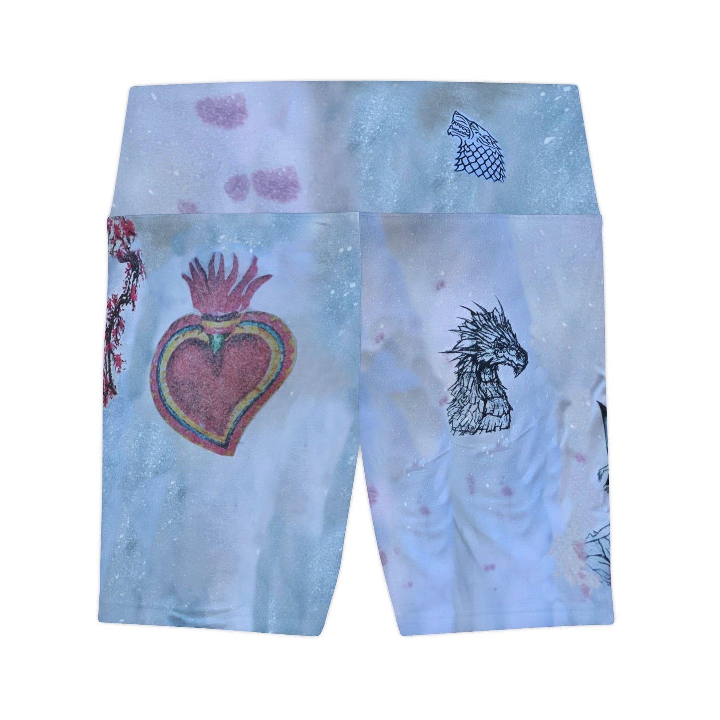 Fairy Goodness High Waisted Yoga Shorts II