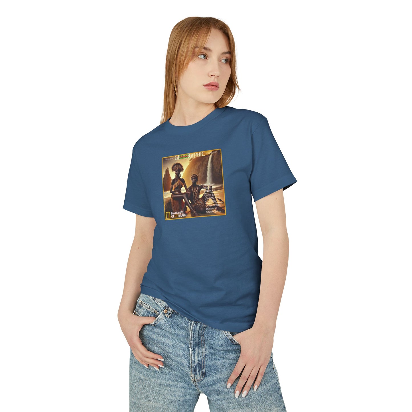 Chumash Amaru Khan Aborigine Unisex Garment-Dyed Heavyweight Cotton Tee