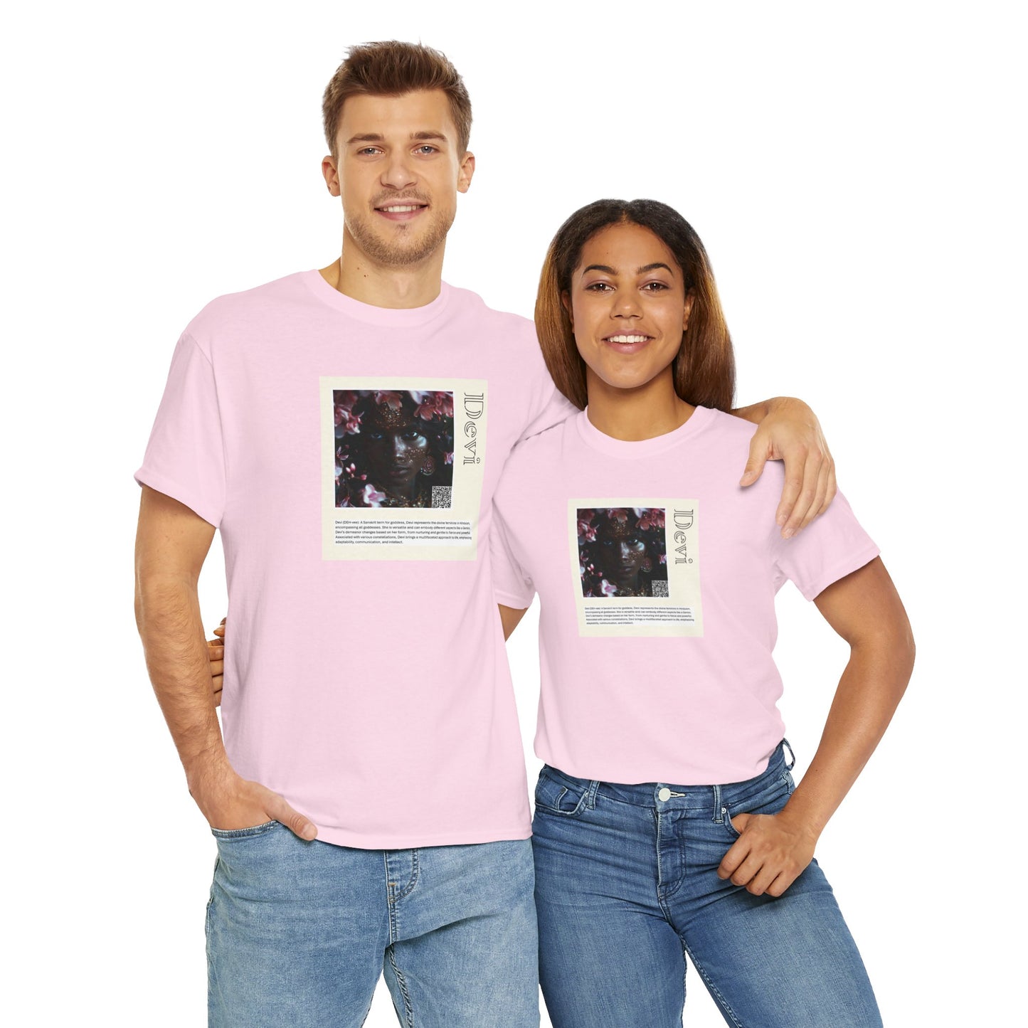 Devi Aziza & Fae Unisex Heavy Cotton Tee