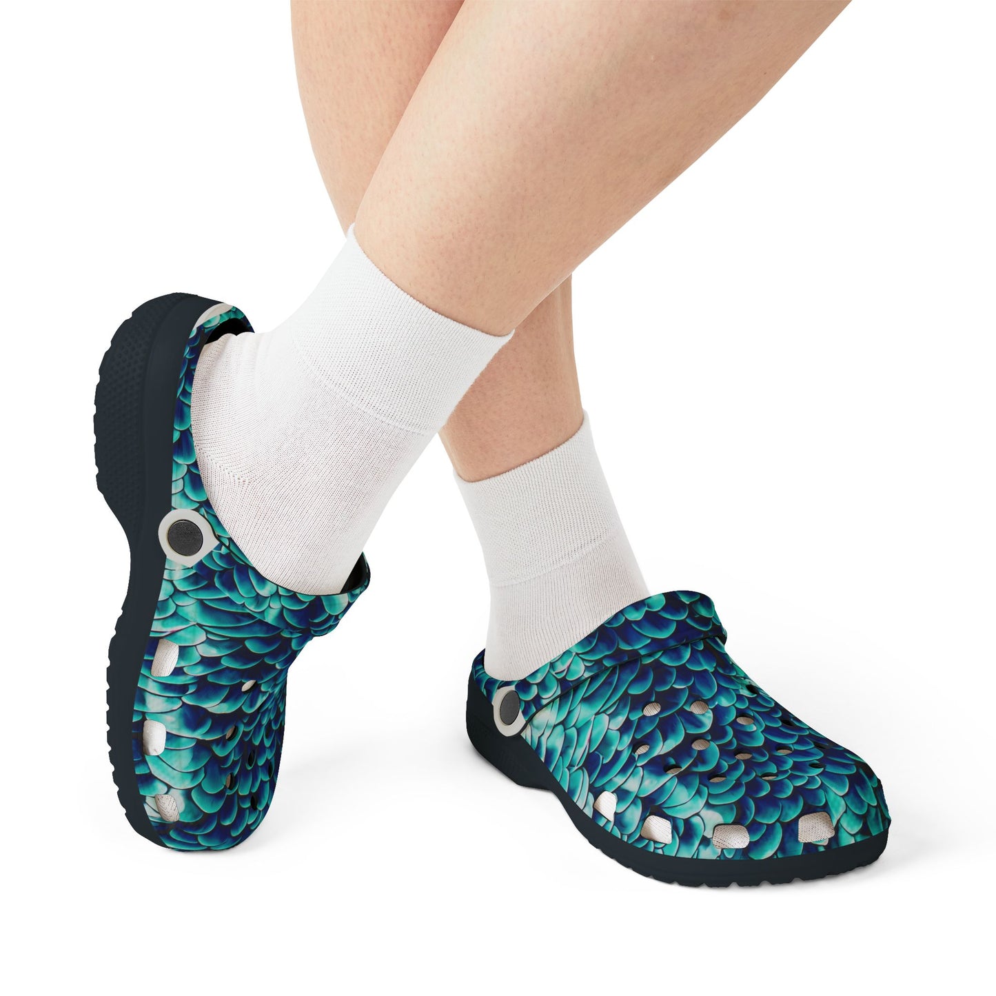 Mermaid Comfort Cloud Sole Kroks With Charms