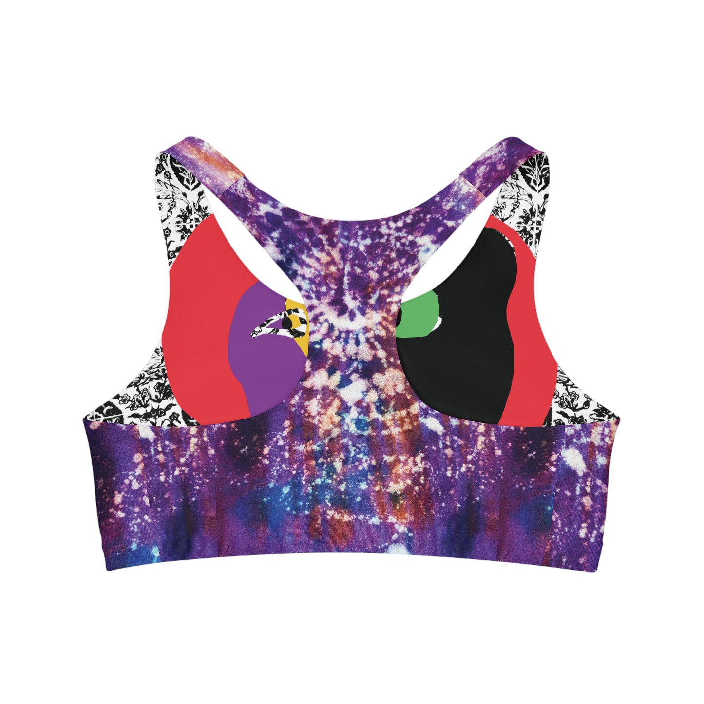 Tye Dye Mandala Double Sided Sports Bra