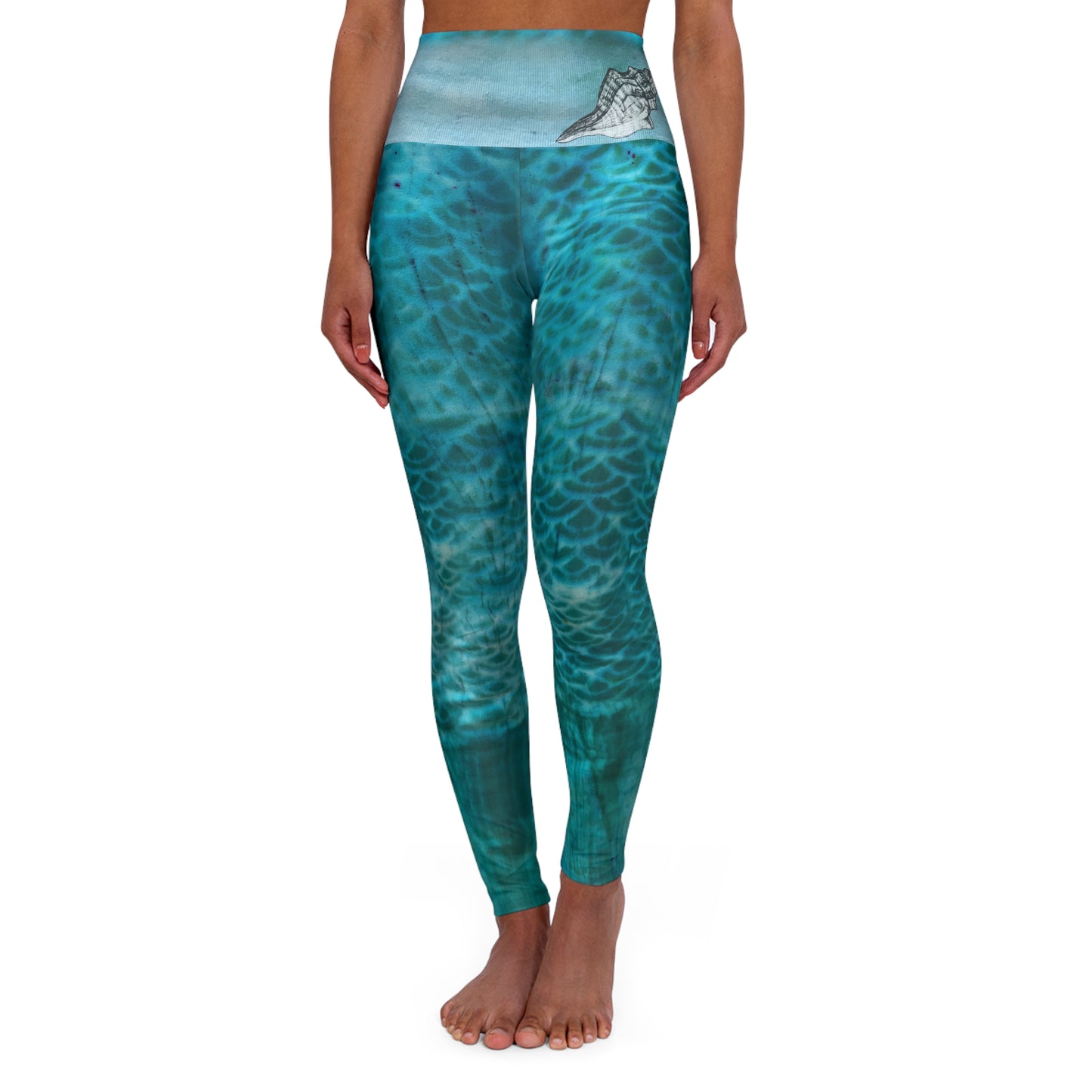 Mermaid Remix High Waisted Leggings