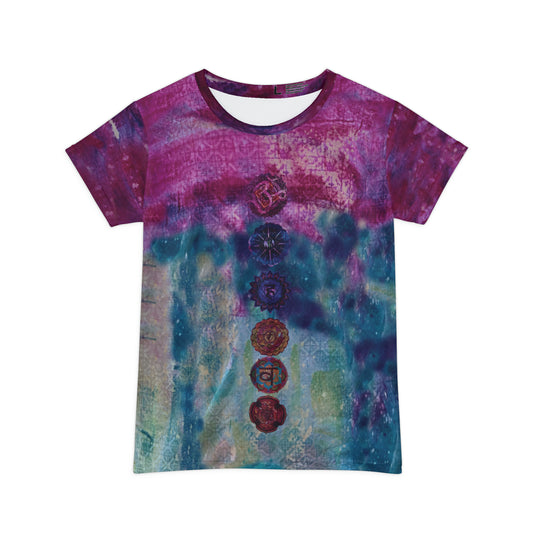 Sahasrara Crown Remix Women's Short Sleeve T-Shirt