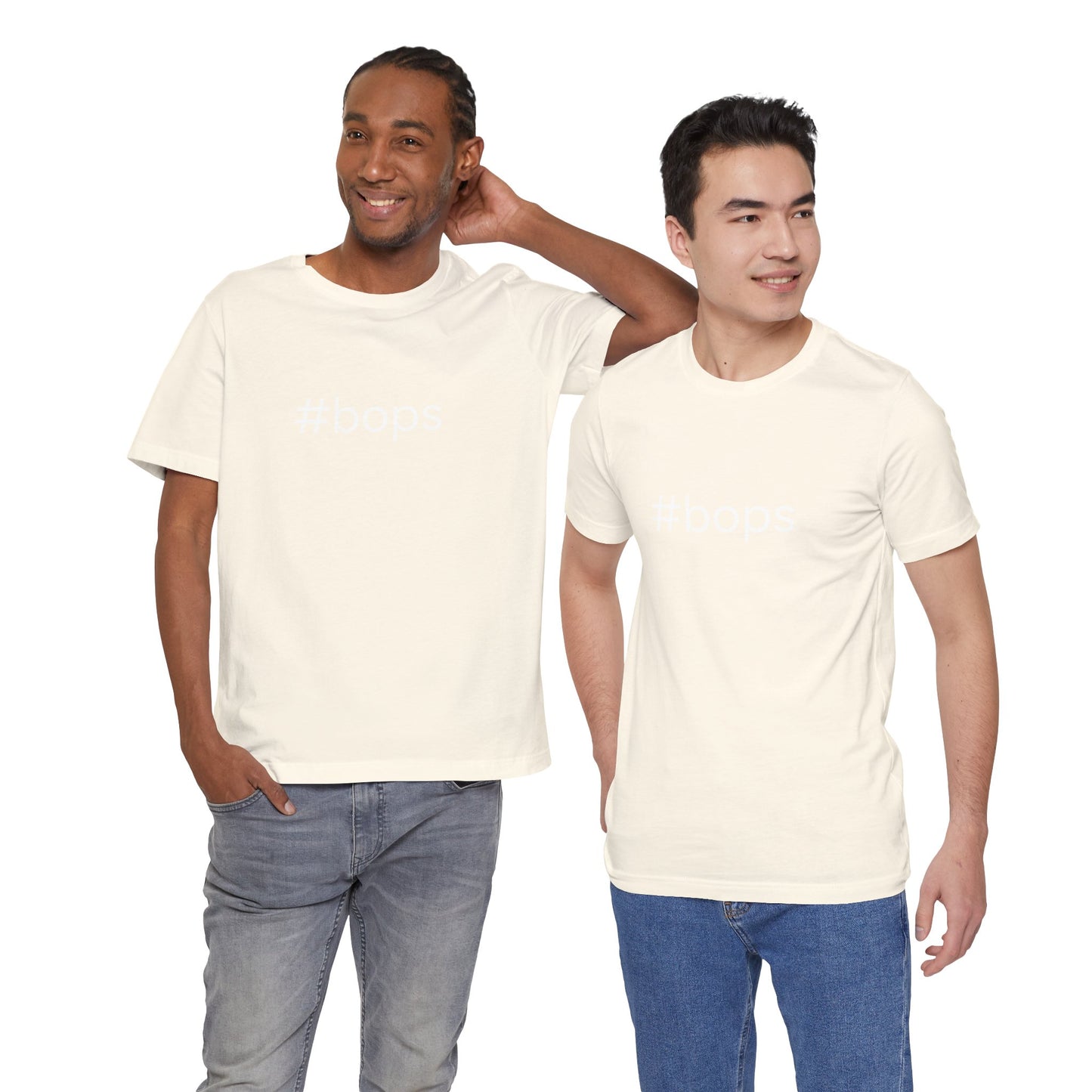 #bops Unisex High End Cotton Short Sleeve Tee