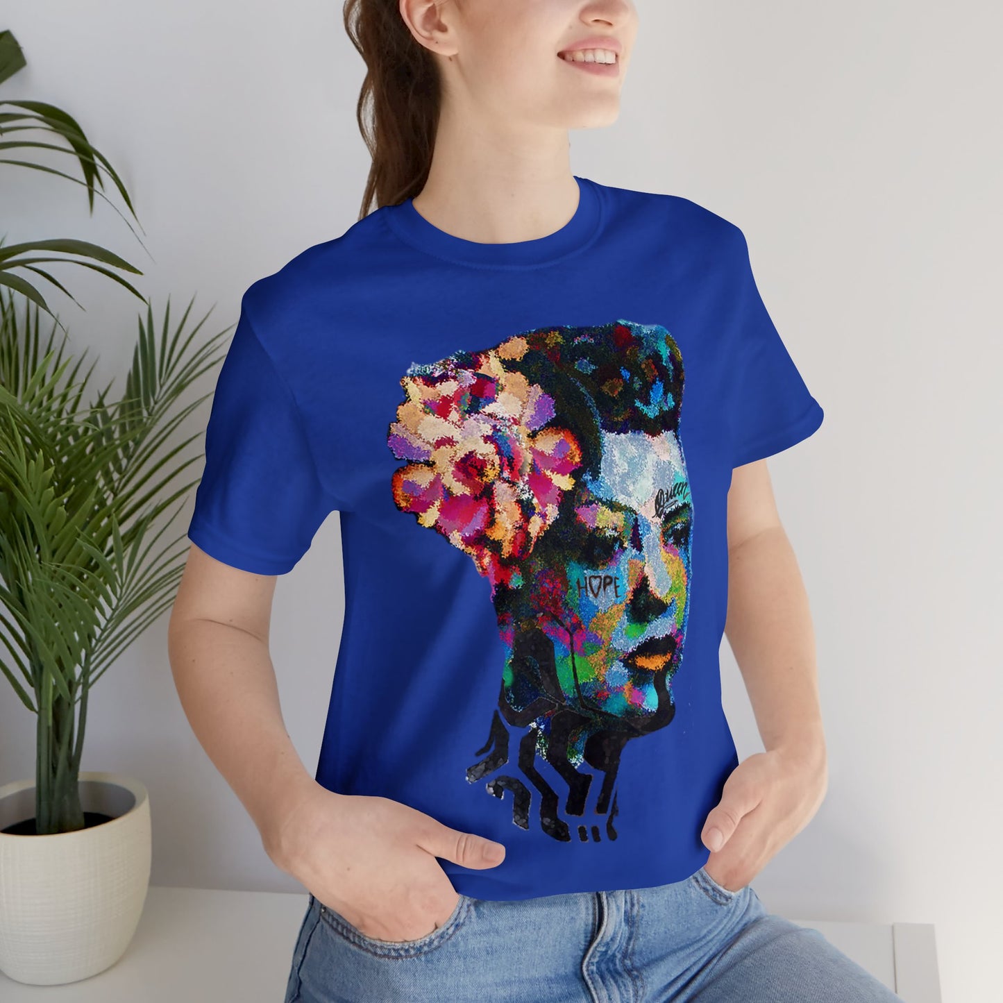 Billie Radical Unisex High End Cotton Short Sleeve Tee