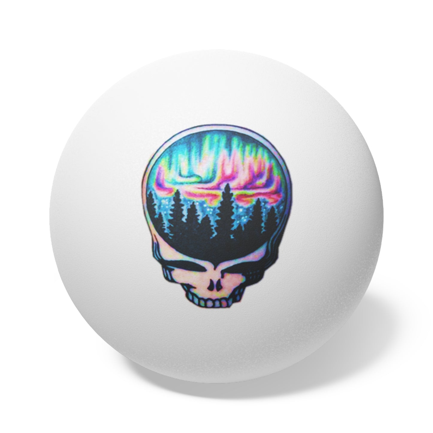 Aurora Borealis 6 pack Ping Pong Balls