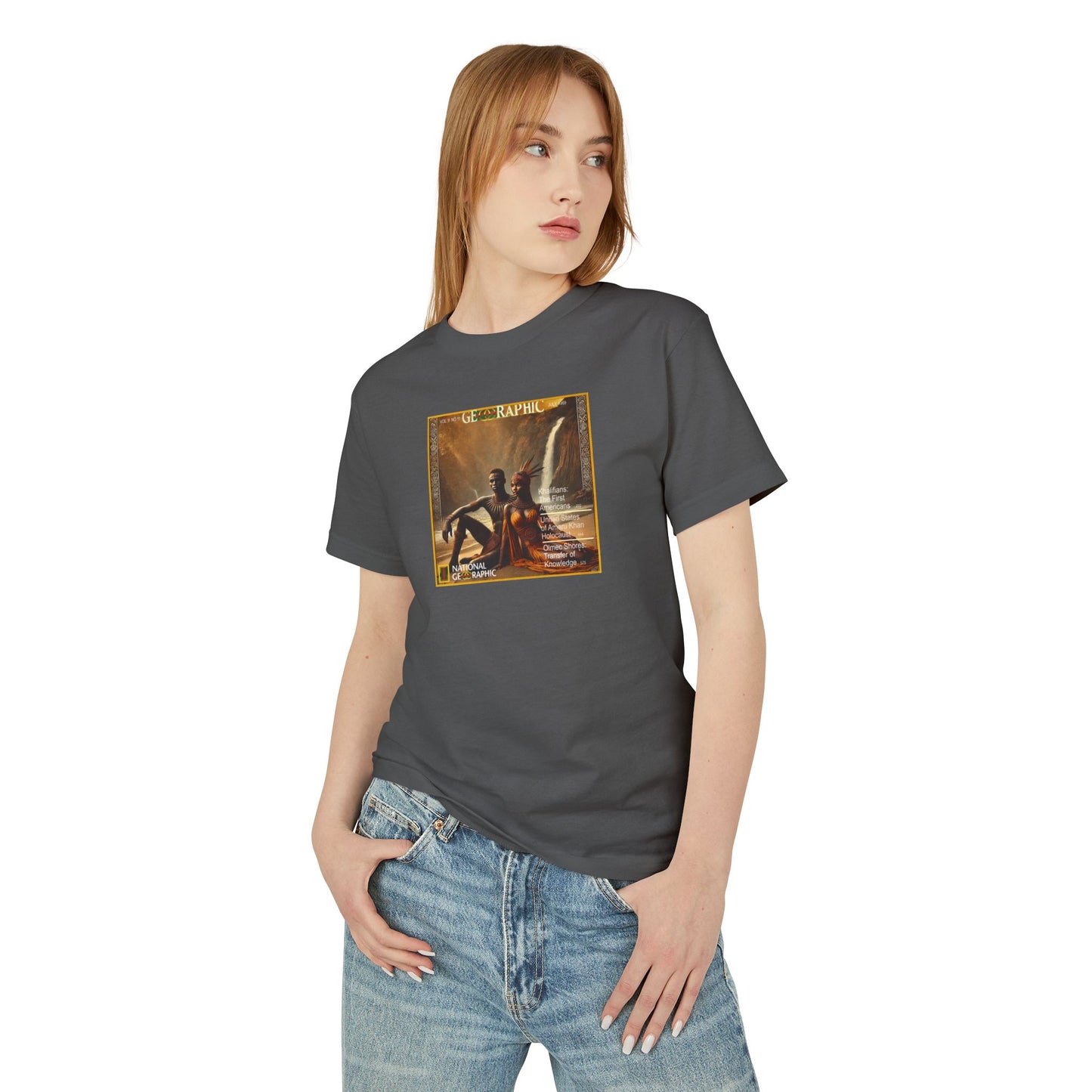 Choctaw Amaru Khan Aborigine Unisex Garment-Dyed Heavyweight Cotton Tee