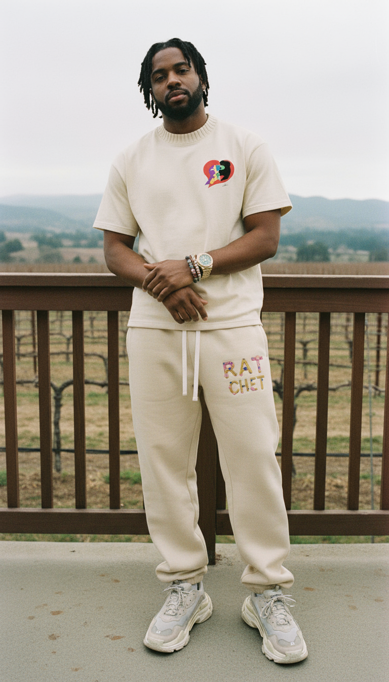 AmaruKhan Hebrews Heavyweight Knitted Round Neck T-Shirt