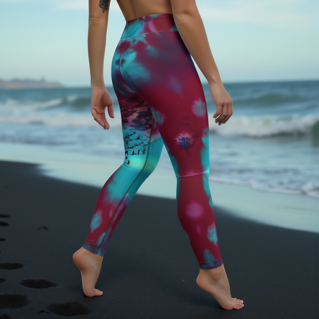 Dead Head Rising High Waisted Yoga Leggings