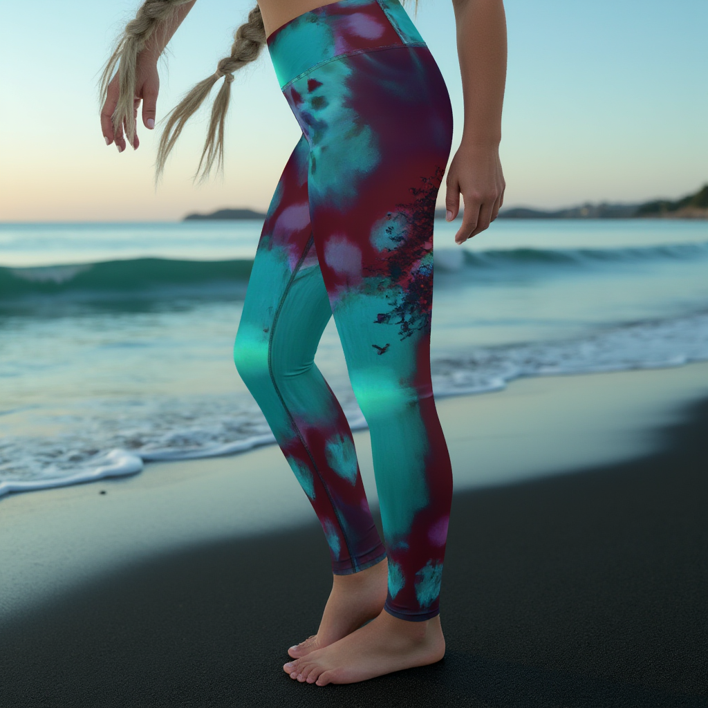 Dead Head Rising High Waisted Yoga Leggings