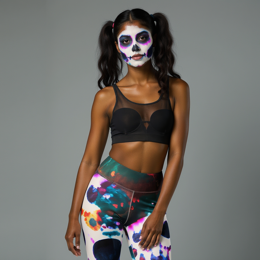 Honor the Dead High Waist Yoga Leggings