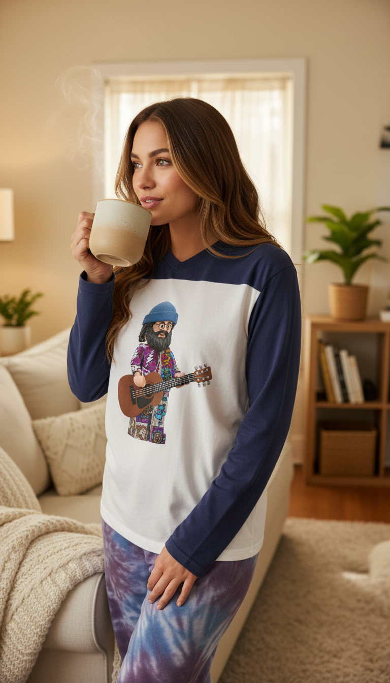 Jerry G LeGoo Sun Fade Color-Block T-Shirt