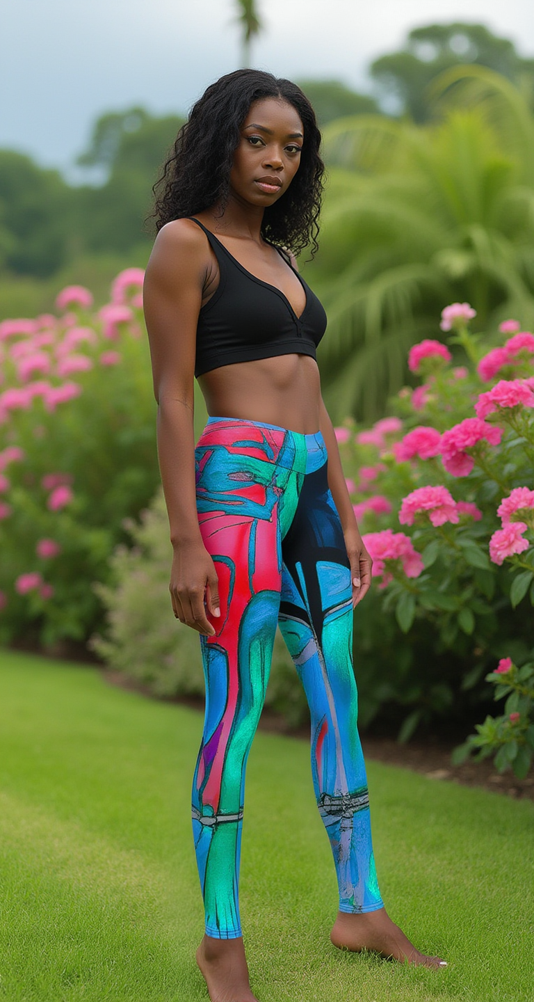 Kemetic Flight Low Waist Leggings