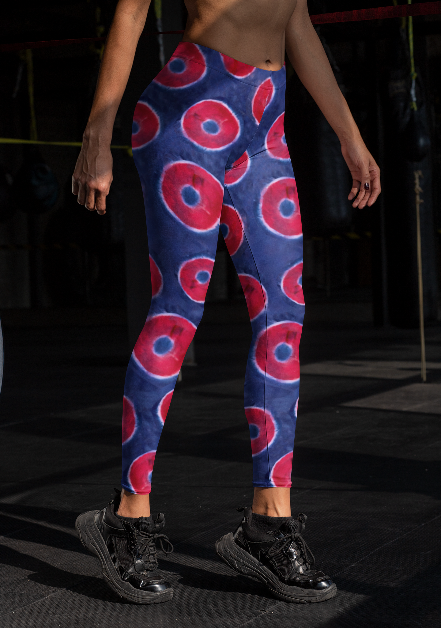 Phish Donuts Brushed Suede Leggings