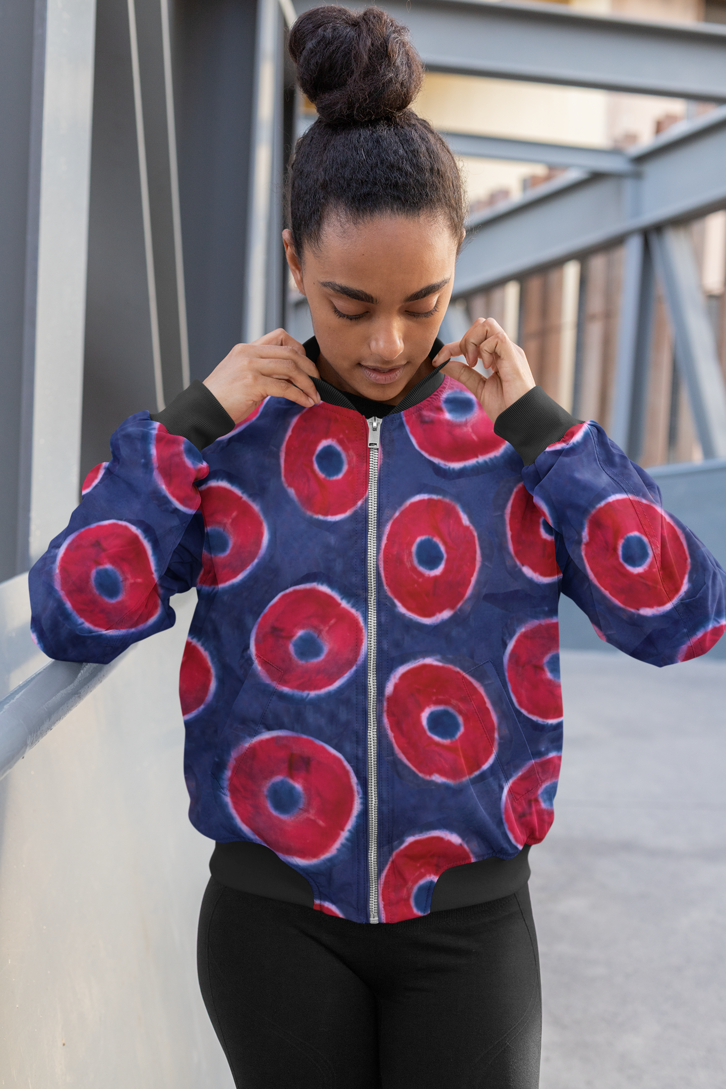 Phish Donut Bomber Women's Jacket