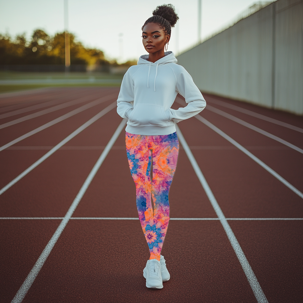 Shibori Quest Low Waist Leggings