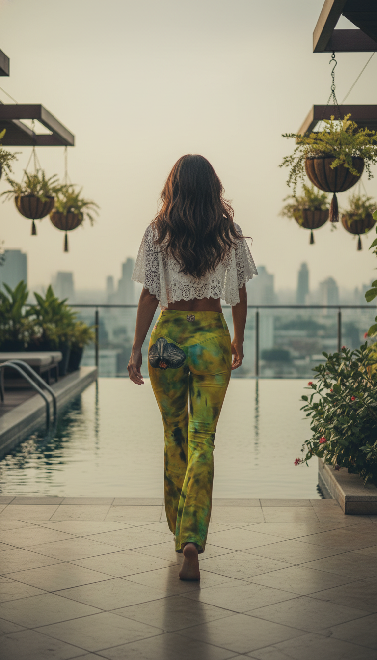 Spectrumz Yoga Pants Flare leggings