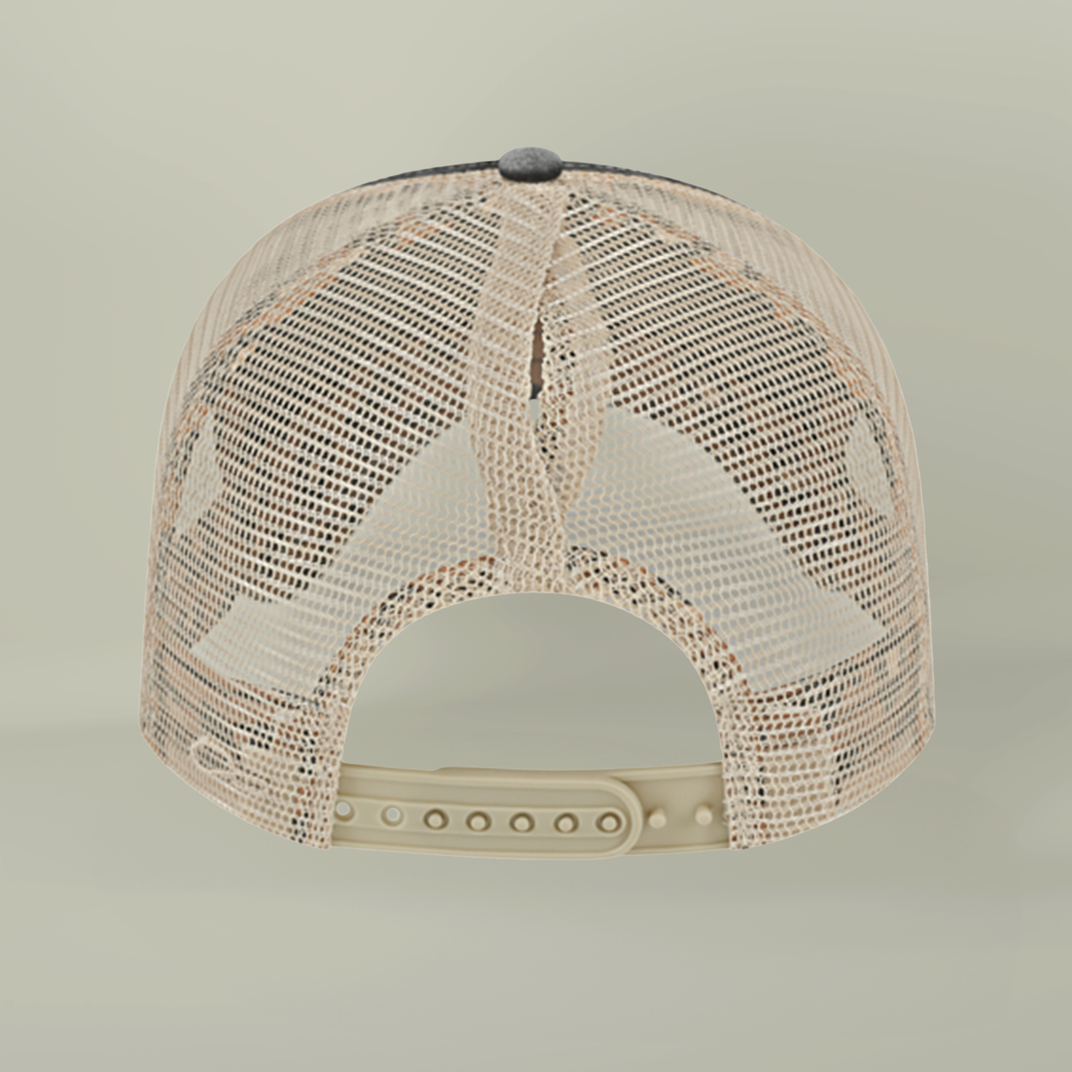 Note to Self Women's Washed Mesh Cap with Unique Print Patterns on Reverse