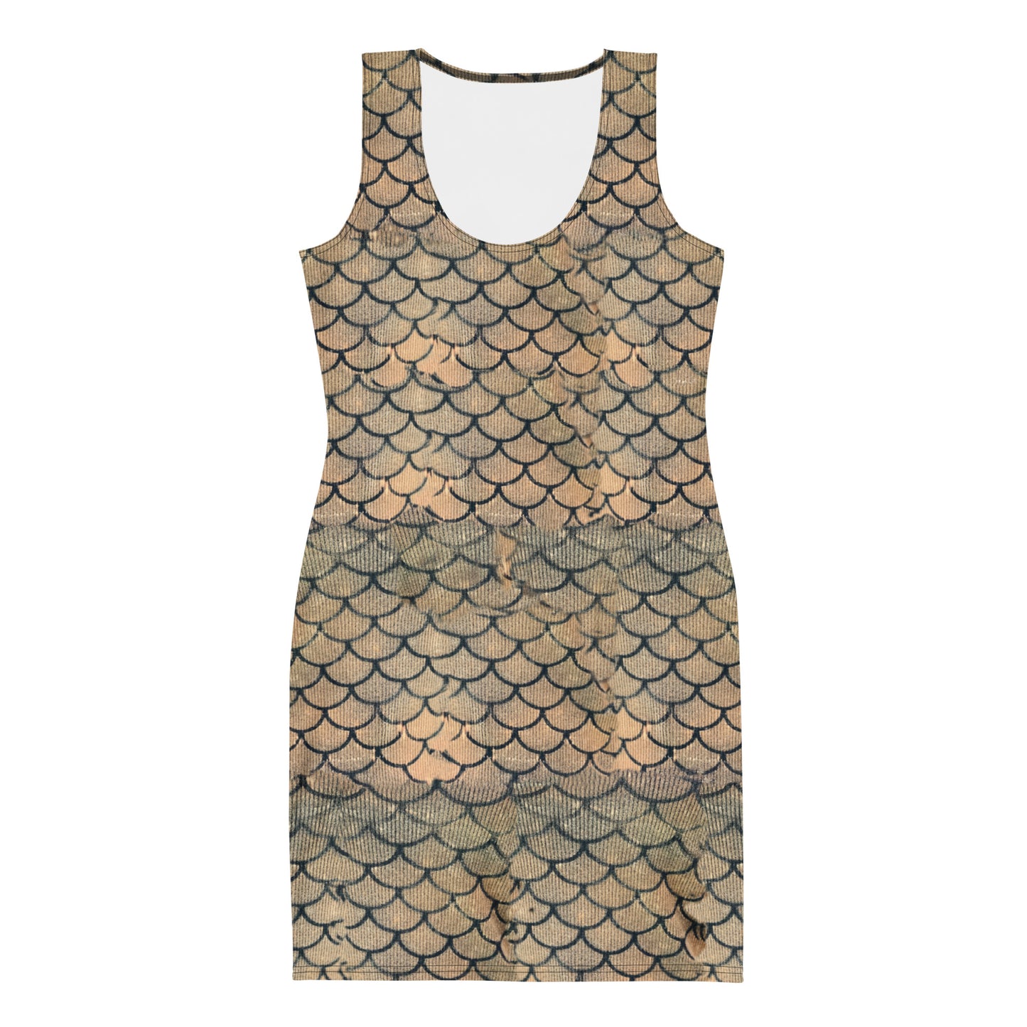 Golden Mermaid Tank dress