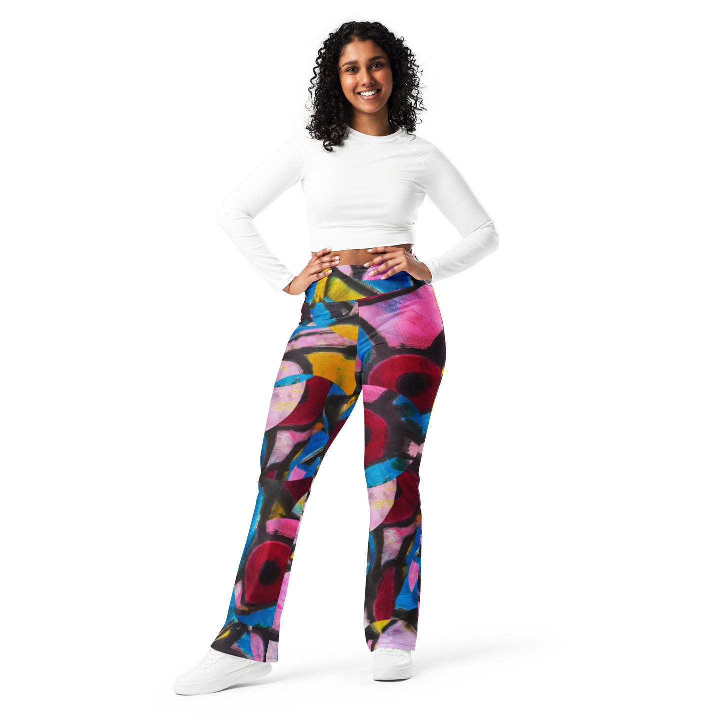 Miro Omega High Waist Flare leggings