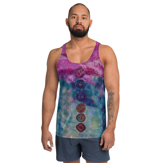 Sahasrara Crown Unisex Tank Top