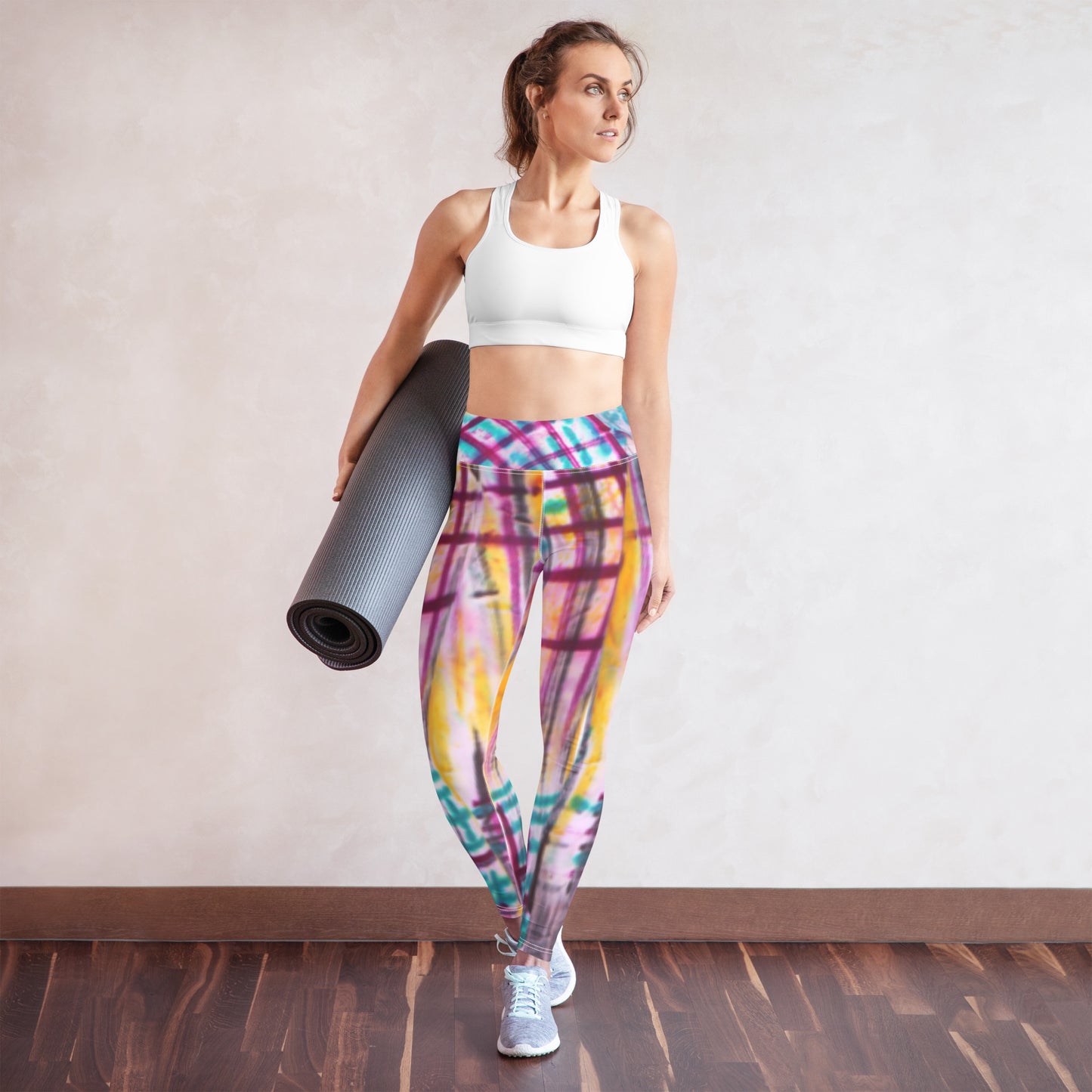 Miami Basquiat Yoga Leggings