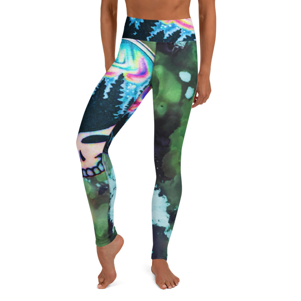 Mitternachtstraum-Yoga-Leggings