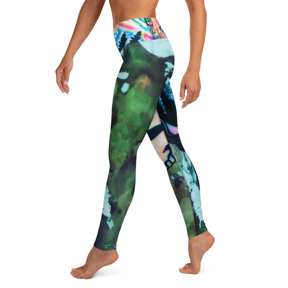 Midnight Dream Yoga Leggings