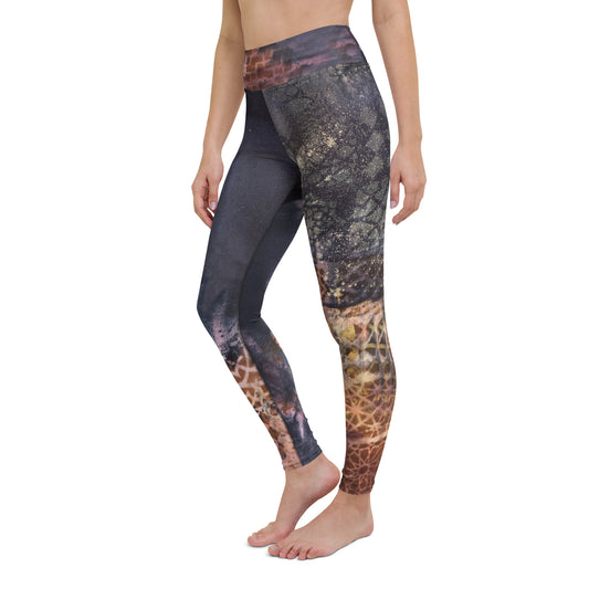 Kaleidoscope Mixtape Yoga Leggings