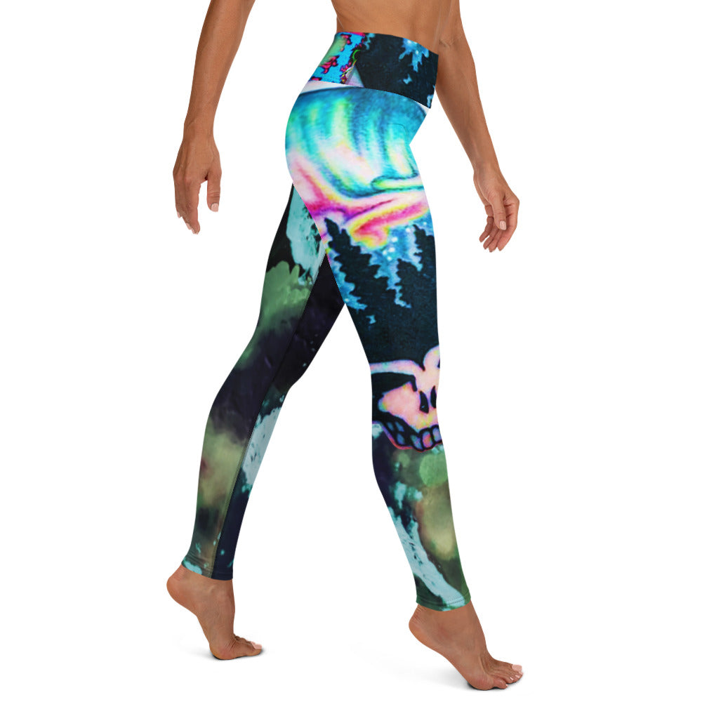 Mitternachtstraum-Yoga-Leggings