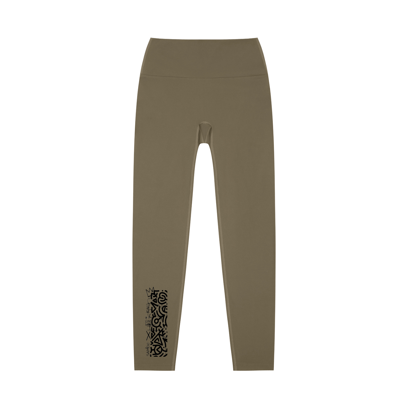 SQUIGGLE High-Waisted Yoga Leggings