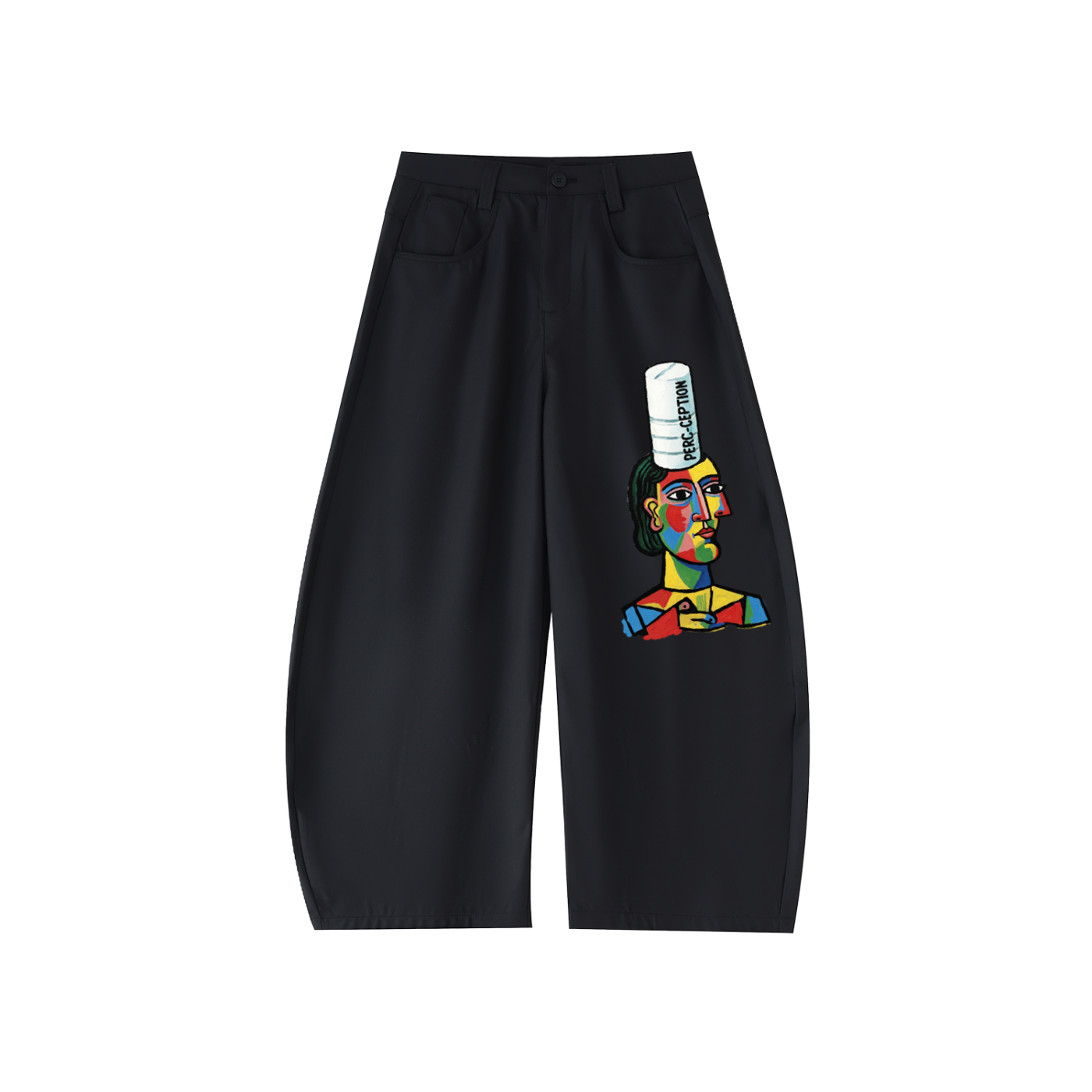 Perc and Luv Bars Ultra Cozy Barrel Dress Pants
