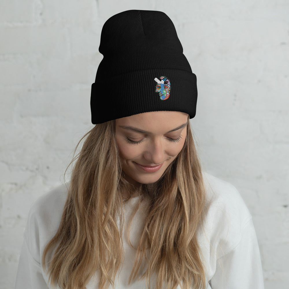 LOVE PILL Cuffed Beanie