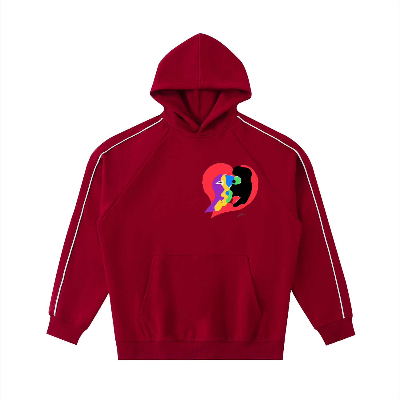 RatChet BunneeZ Contrast Piping Raglan Hoodie