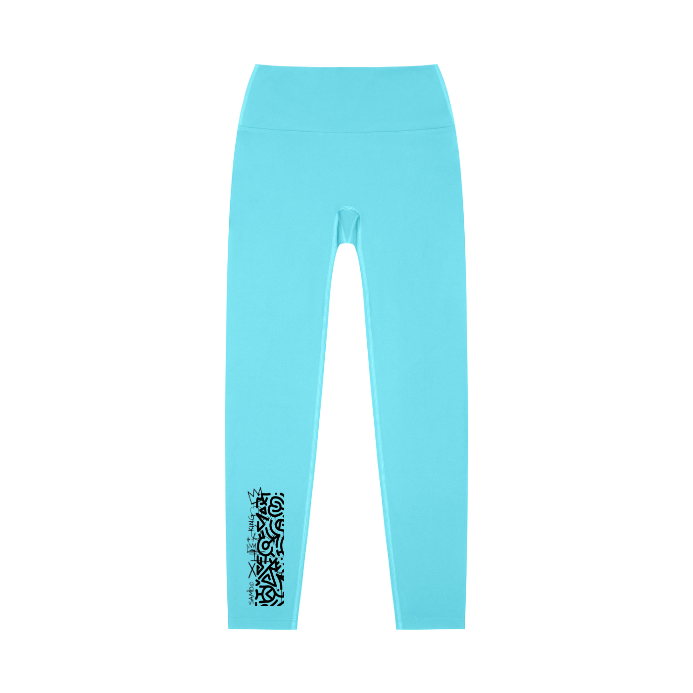 SQUIGGLE High-Waisted Yoga Leggings