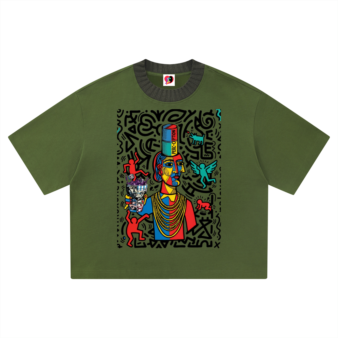 July 4th Unisex Heavyweight Boxy T-Shirt