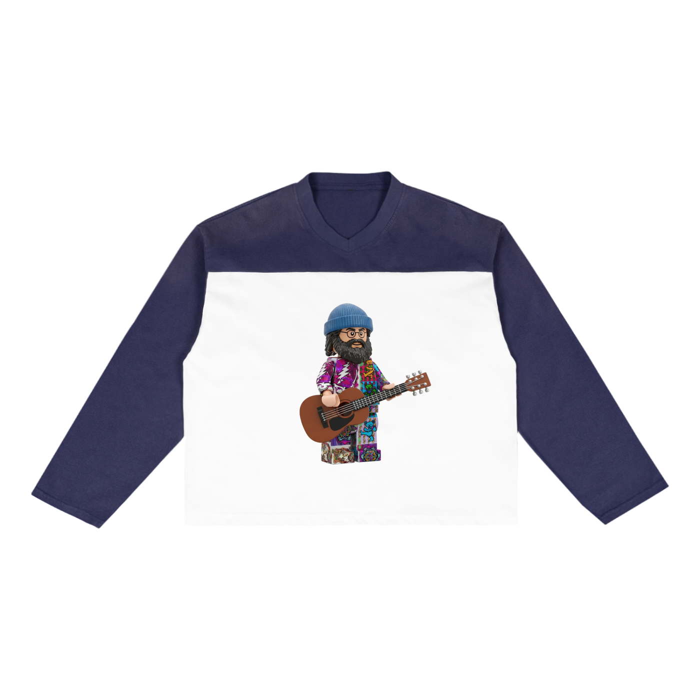 Jerry G LeGoo Sun Fade Color-Block T-Shirt