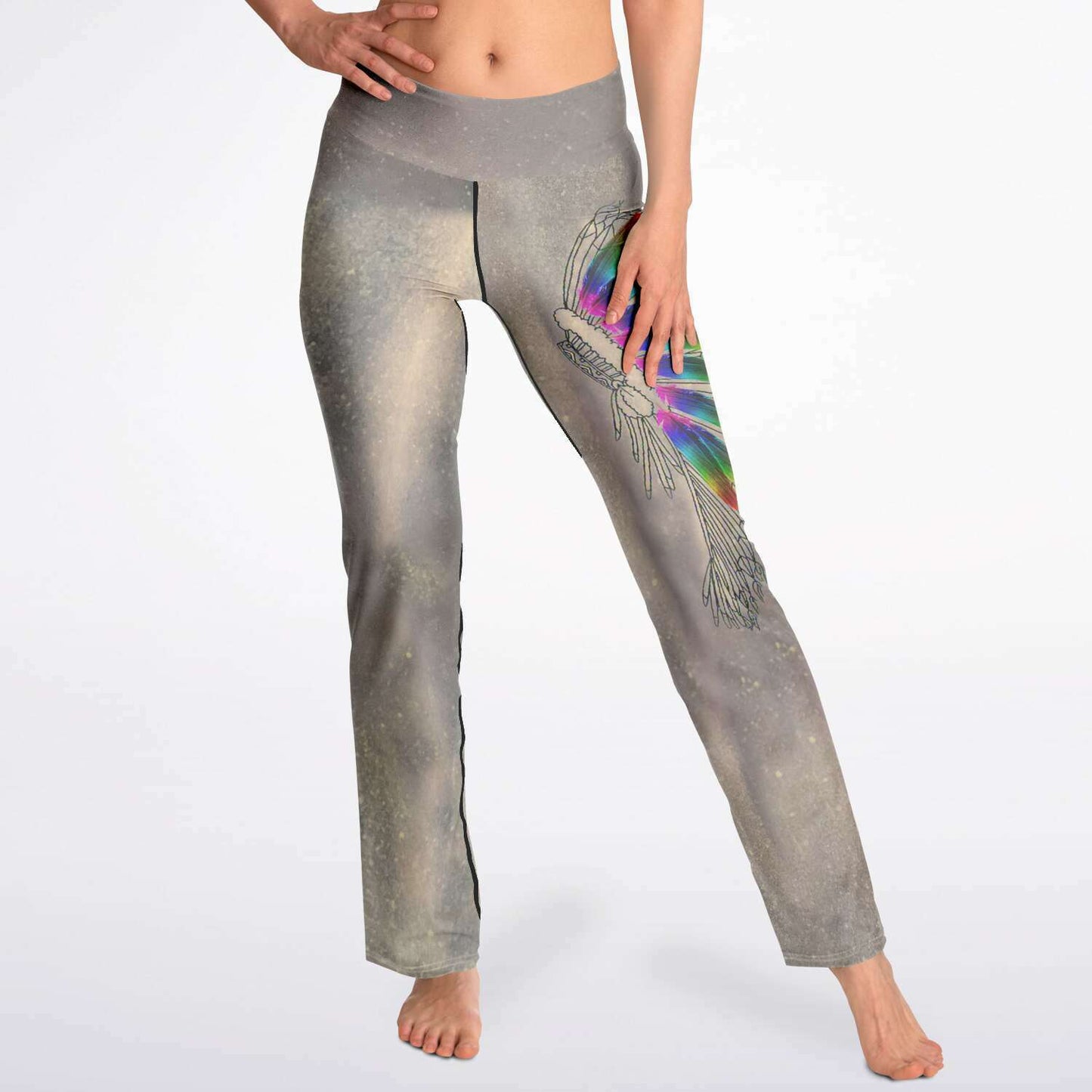 Hazey Breeze Deux Flare Yoga Legging