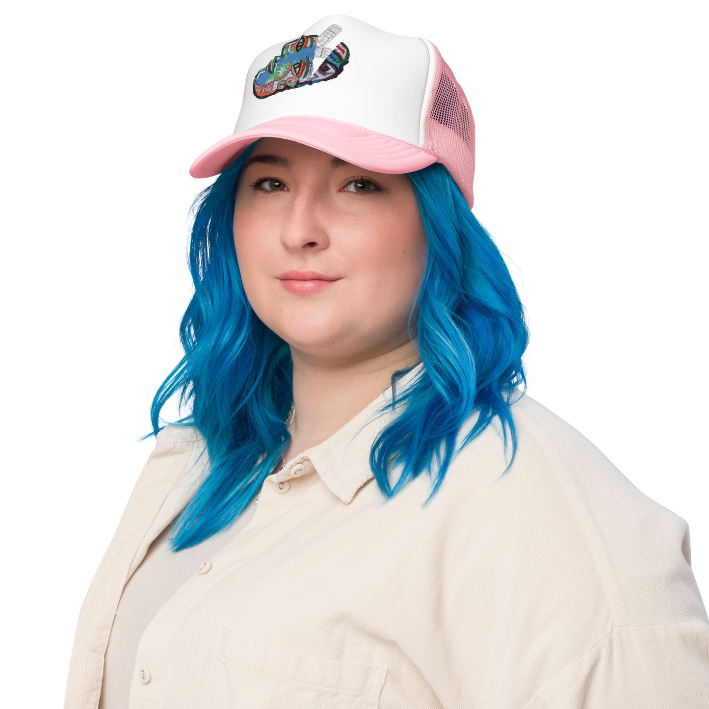 Love Pill Foam Trucker Hat