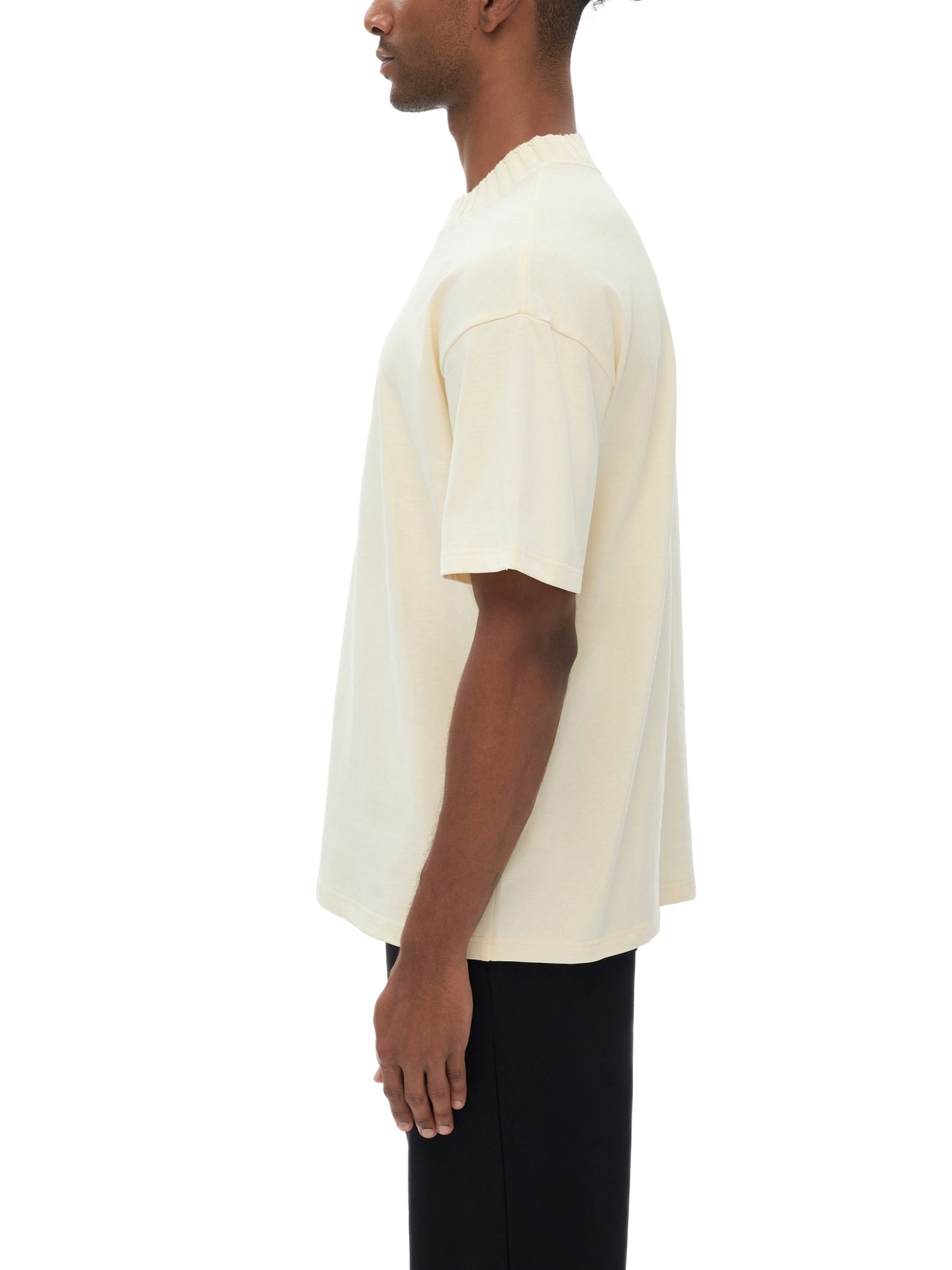 AmaruKhan Hebrews Heavyweight Knitted Round Neck T-Shirt