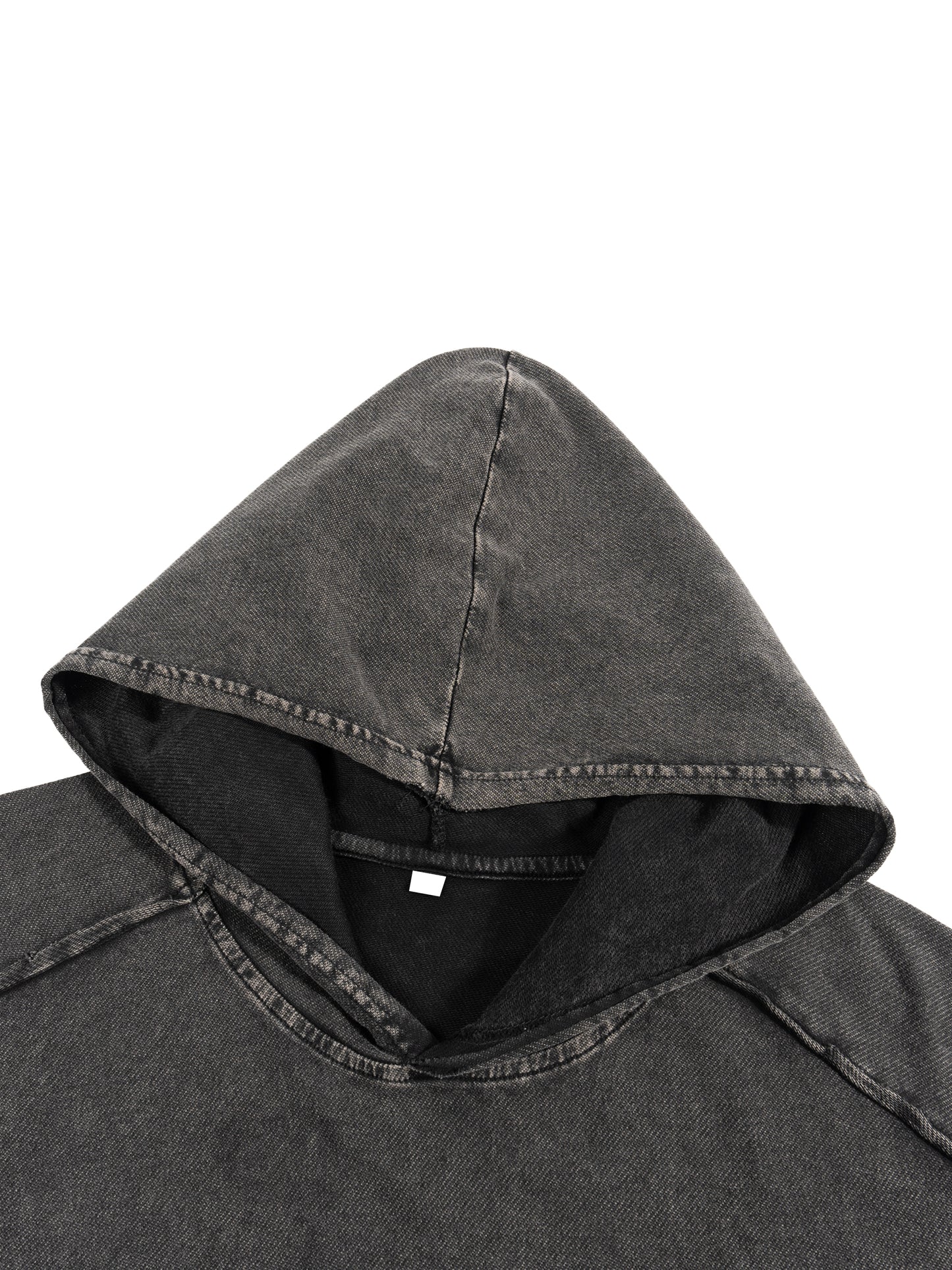 SQUIG Vintage Washed Boxy Hooded Tank Top