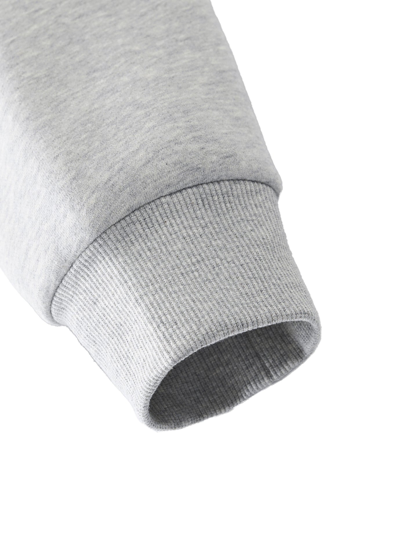 SQUIGGLE Essential Fleece Mock-Neck Crew Sweatshirt